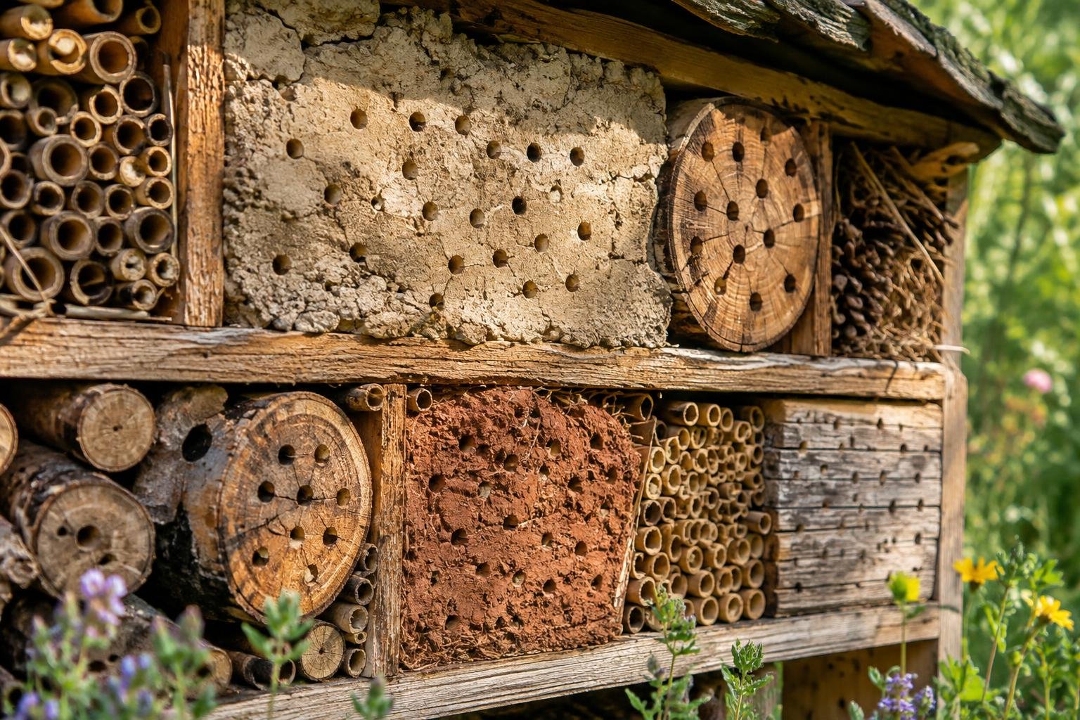 Symbolbild zu Wie städtische Gärten gezielt Lebensraum für verschiedene Insekten schaffen Symbolbild zu Wie städtische Gärten gezielt Lebensraum für verschiedene Insekten schaffen